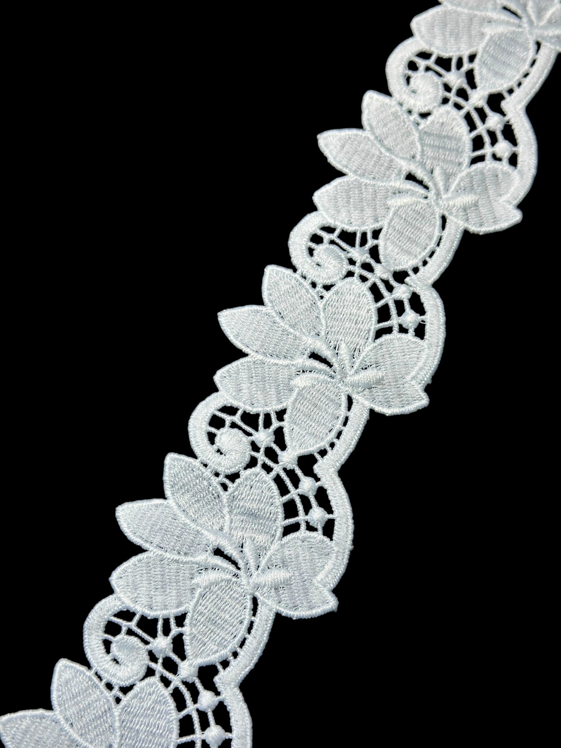 Designer 3D Milky Lace - ( L132 )